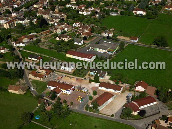 Photo aérienne de Saint-Gengoux-le-National