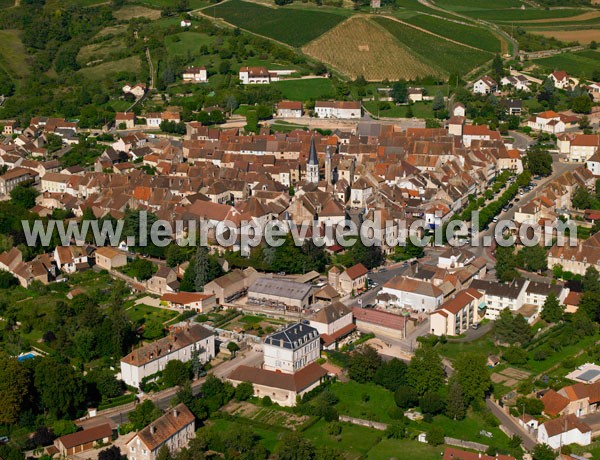 Photo aérienne de Saint-Gengoux-le-National