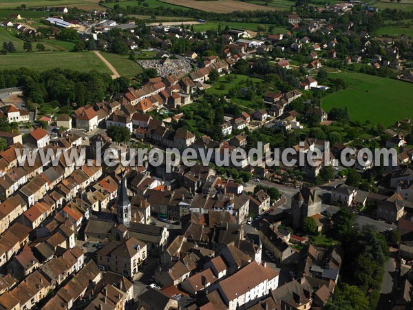 Photo aérienne de Saint-Gengoux-le-National