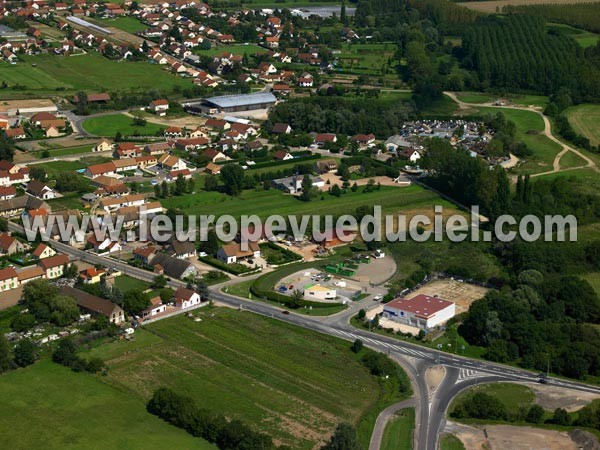 Photo aérienne de Saint-Marcel