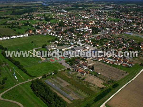 Photo aérienne de Saint-Marcel