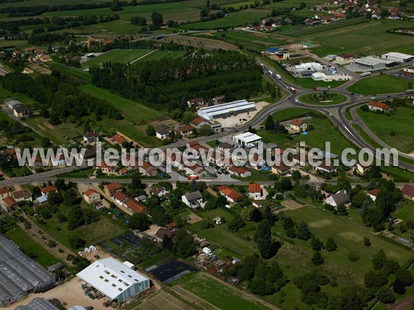 Photo aérienne de Saint-Marcel