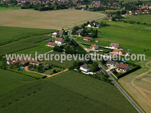 Photo aérienne de Saint-Martin-en-Bresse