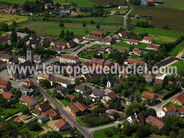 Photo aérienne de Saint-Martin-en-Bresse