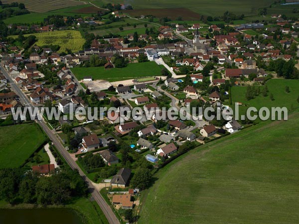 Photo aérienne de Saint-Martin-en-Bresse