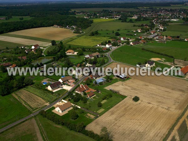 Photo aérienne de Saint-Martin-en-Bresse