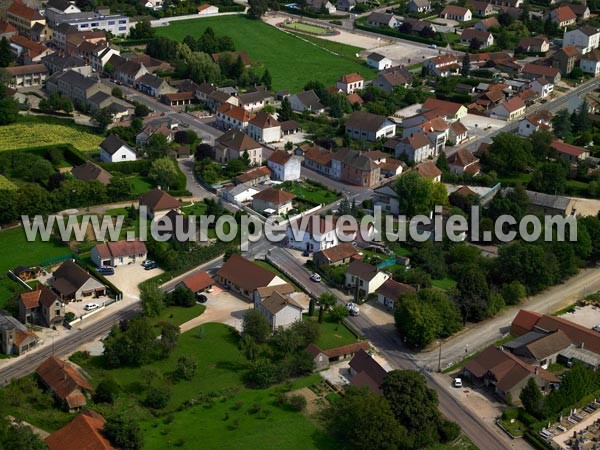 Photo aérienne de Saint-Martin-en-Bresse