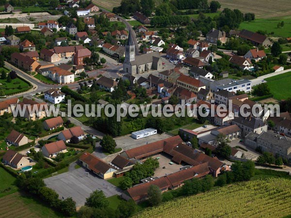 Photo aérienne de Saint-Martin-en-Bresse