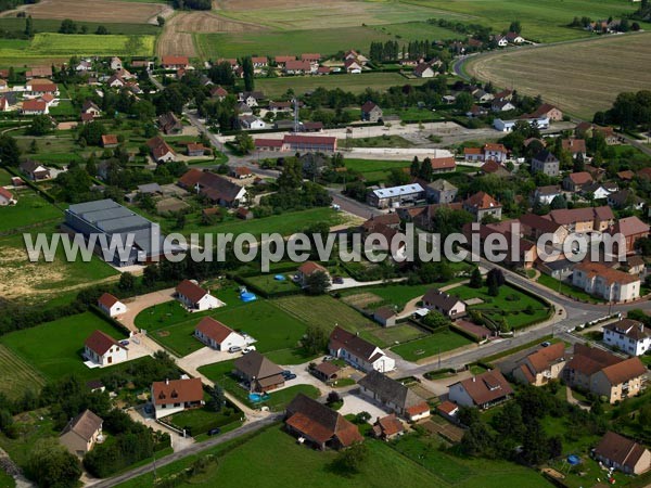 Photo aérienne de Saint-Martin-en-Bresse