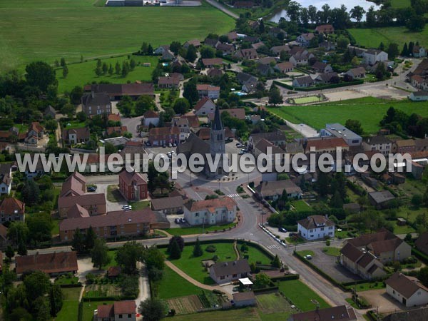 Photo aérienne de Saint-Martin-en-Bresse