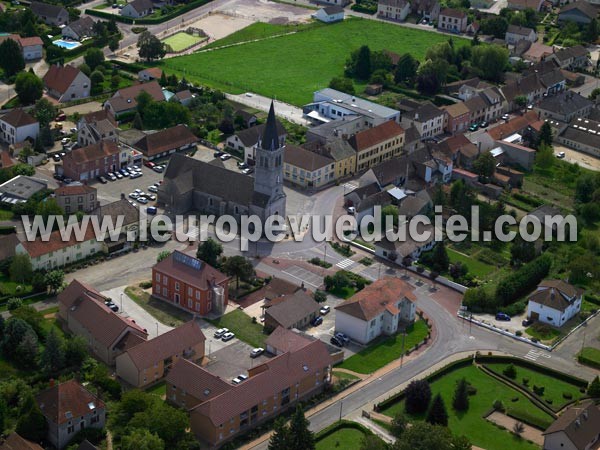 Photo aérienne de Saint-Martin-en-Bresse