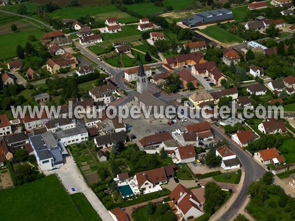 Photo aérienne de Saint-Martin-en-Bresse