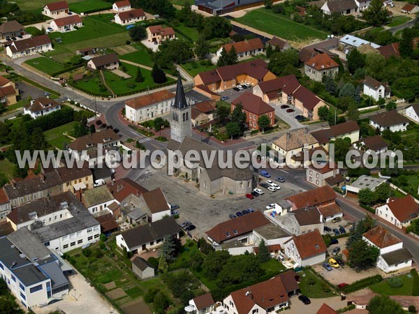 Photo aérienne de Saint-Martin-en-Bresse