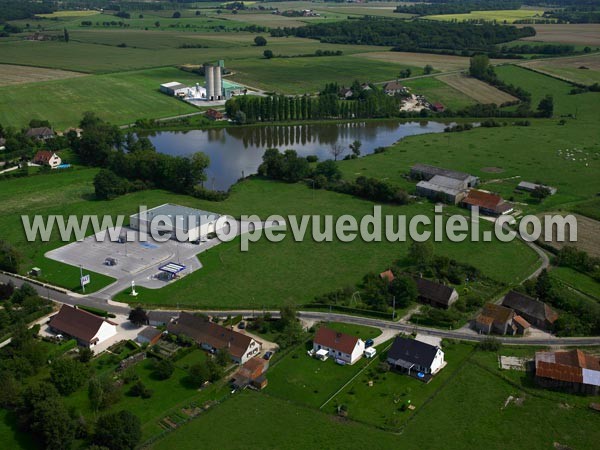 Photo aérienne de Saint-Martin-en-Bresse