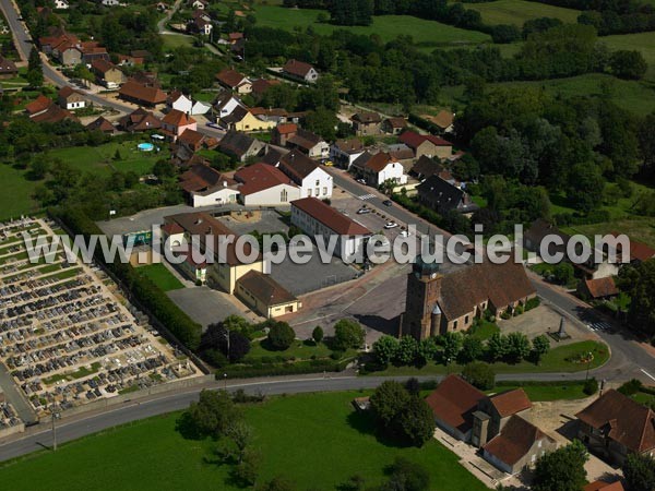 Photo aérienne de Saint-Usuge