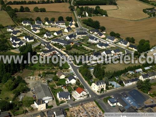 Photo aérienne de Quelaines-Saint-Gault