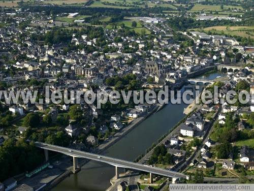 Photo aérienne de Mayenne