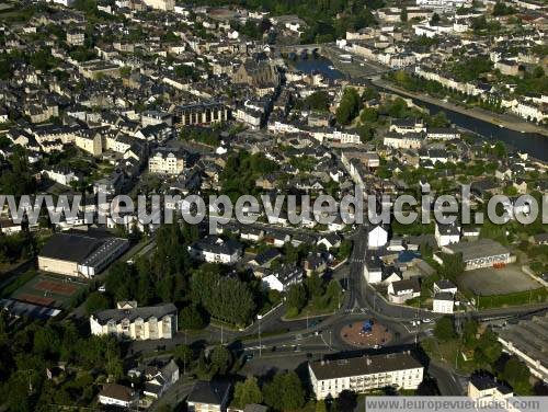 Photo aérienne de Mayenne