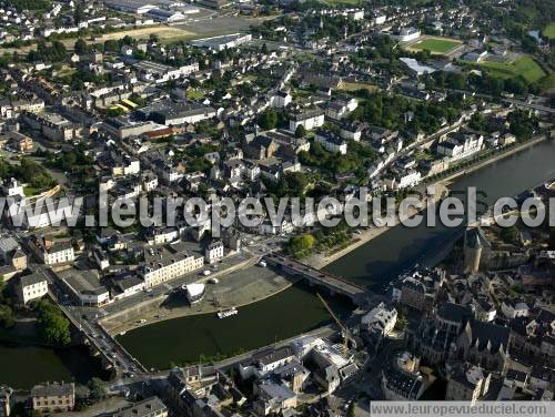 Photo aérienne de Mayenne