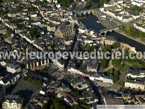 Photo aérienne de Mayenne