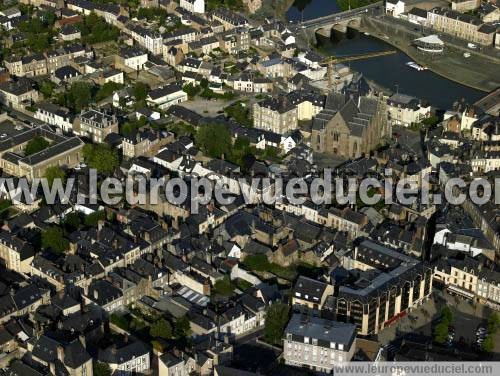 Photo aérienne de Mayenne