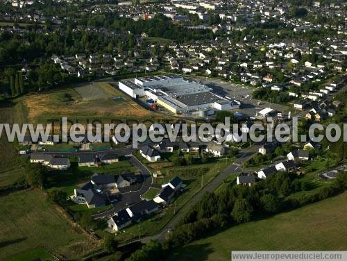 Photo aérienne de Mayenne