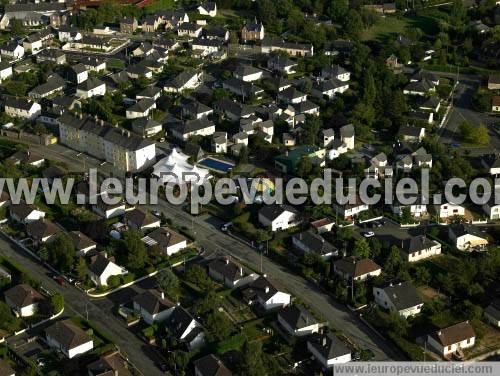 Photo aérienne de Mayenne