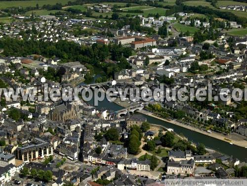 Photo aérienne de Mayenne