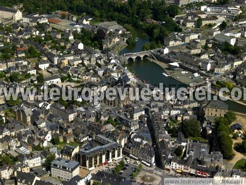 Photo aérienne de Mayenne