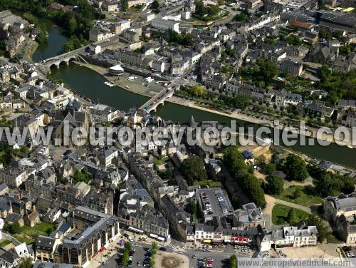 Photo aérienne de Mayenne