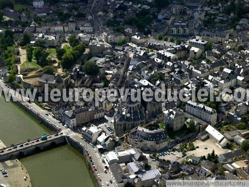 Photo aérienne de Mayenne