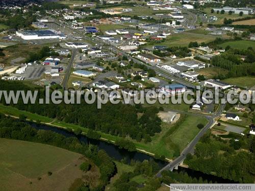 Photo aérienne de Mayenne