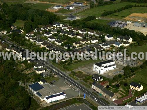 Photo aérienne de Mayenne