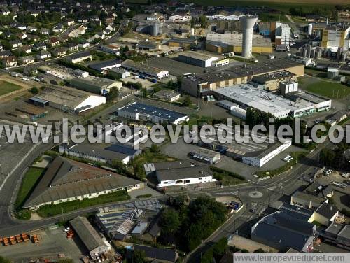 Photo aérienne de Mayenne