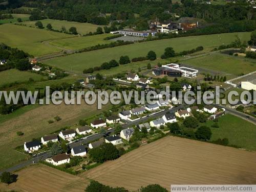 Photo aérienne de Mayenne