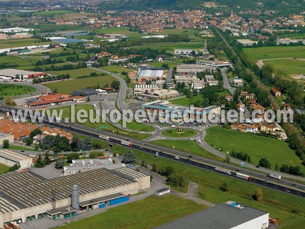 Photo aérienne de Grumello del Monte