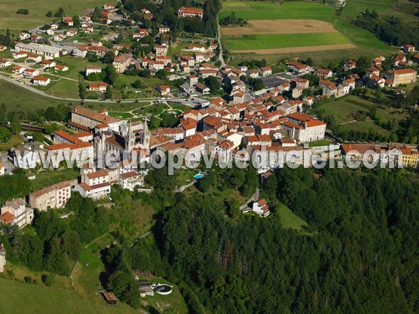 Photo aérienne de Lalouvesc