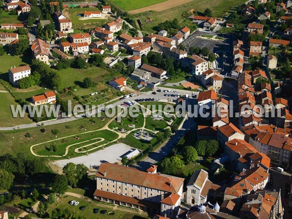 Photo aérienne de Lalouvesc