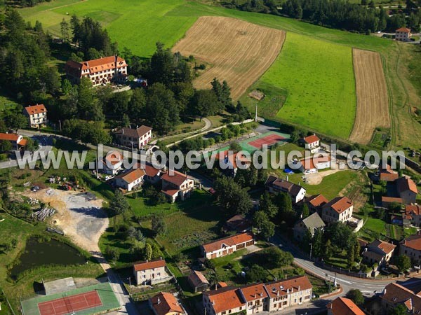 Photo aérienne de Lalouvesc