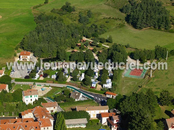 Photo aérienne de Lalouvesc