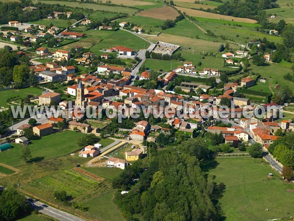 Photo aérienne de Peaugres