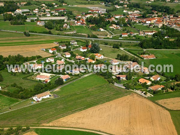 Photo aérienne de Peaugres