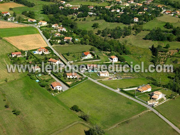 Photo aérienne de Peaugres