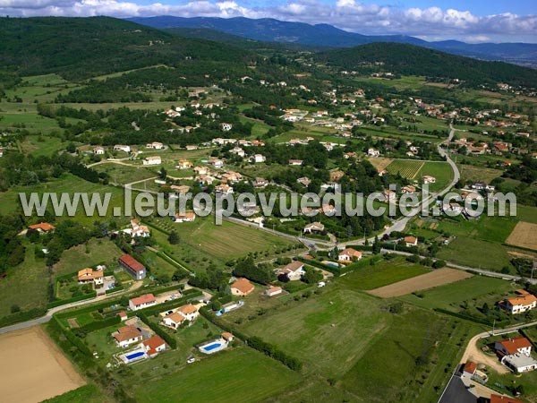 Photo aérienne de Peaugres