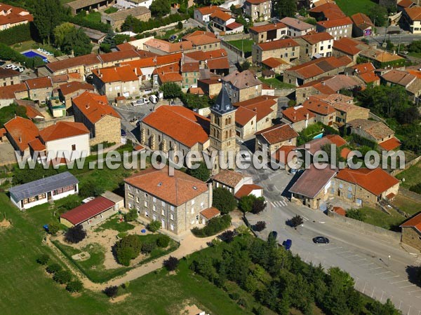 Photo aérienne de Peaugres