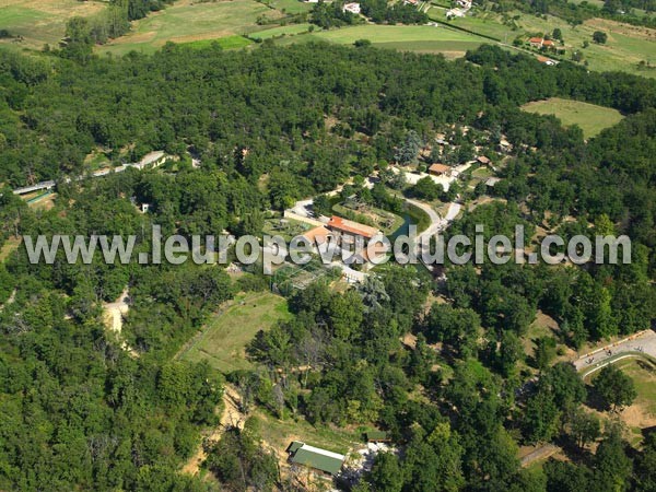 Photo aérienne de Peaugres