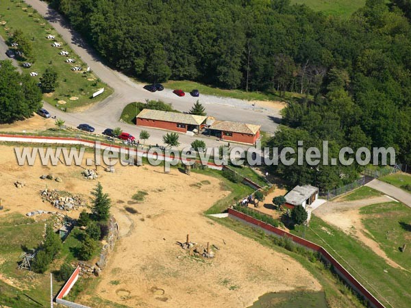 Photo aérienne de Peaugres