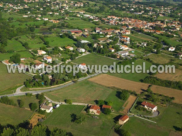 Photo aérienne de Quintenas