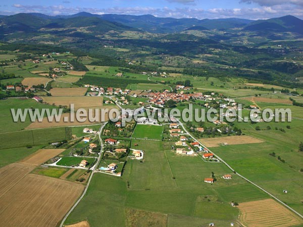 Photo aérienne de Saint-Jeure-d'Ay