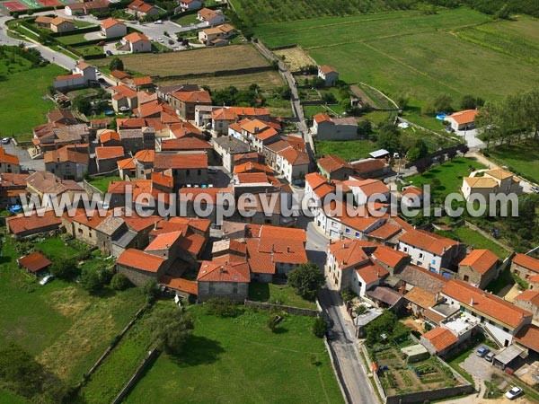 Photo aérienne de Saint-Jeure-d'Ay